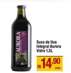 Max Atacadista Suco de Uva Integral Aurora Vidro 1,5L oferta