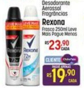 Desodorante Aerossol Fragrancias Rexona