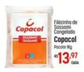 Muffato Filézinho de Sassami Congelado Copacol Pacote 1kg oferta