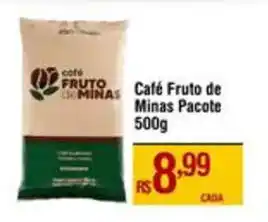 Max Atacadista Café Fruto de Minas Pacote 500g oferta