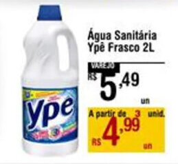Max Atacadista Água Sanitária Ypê Frasco 2L oferta