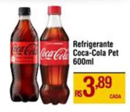 Max Atacadista Refrigerante Coca Cola Pet 600ml oferta