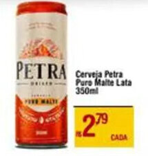 Max Atacadista Cerveja Petra Puro Malte Lata 350ml oferta
