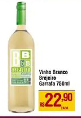 Vinho Branco Brejeiro Garrafa 750ml