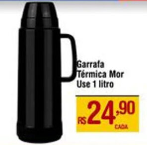 Max Atacadista Garrafa Térmica Mor Use 1 litro oferta