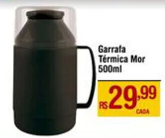 Max Atacadista Garrafa Térmica Mor 500ml oferta
