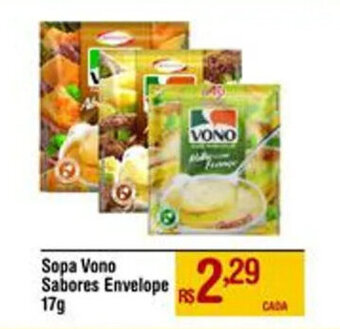 Sopa Vono Sabores Envelope 17g