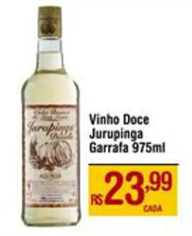 Max Atacadista Vinho Doce Jurupinga Garrafa 975ml oferta