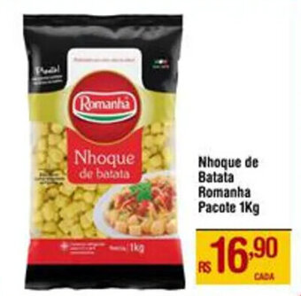 Max Atacadista Nhoque de Batata Romanha Pacote 1Kg oferta