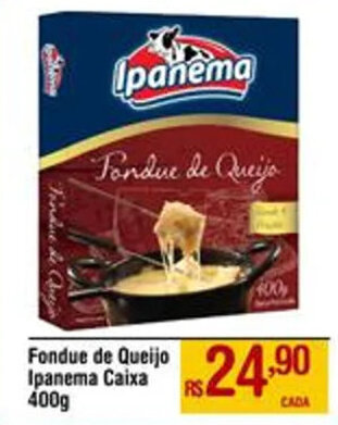 Max Atacadista Fondue de Queijo Ipanema Caixa 400g oferta