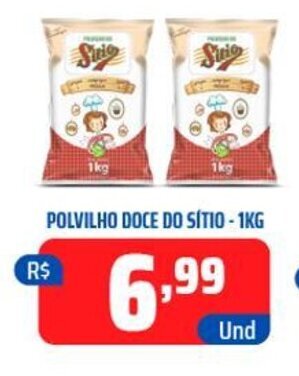 POLVILHO DOCE DO SÍTIO - 1KG