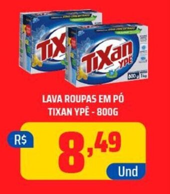 Tatico LAVA ROUPAS EM PÓ TIXAN YPÊ - 800G oferta