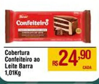 Max Atacadista Cobertura Confeiteiro ao Leite Barra 1.01kg oferta