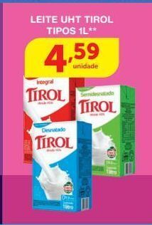 Roldão Leite uht tirol tipos 1l oferta