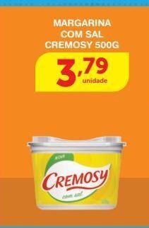 Roldão Margarina com sal cremosy 500g oferta