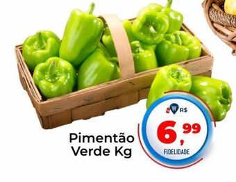 Tonin Superatacado Pimentão verde kg oferta