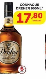 Roldão Conhaque dreher 900ml oferta
