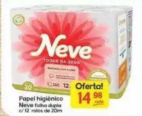 Supermercados Princesa Papel higiênico neve oferta