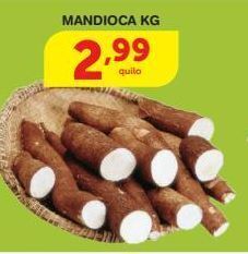 Roldão Mandioca kg oferta