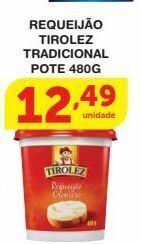 Roldão Requeijão tirolez tradicional pote 480g oferta