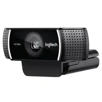 Câmera webcam full hd pro stream com tripé preto - logitech - c922