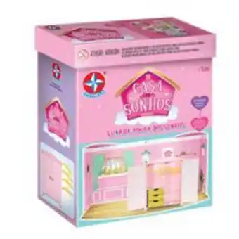 Boneca - colecao casa dos sonhos - guarda-roupa dos sonhos estrela