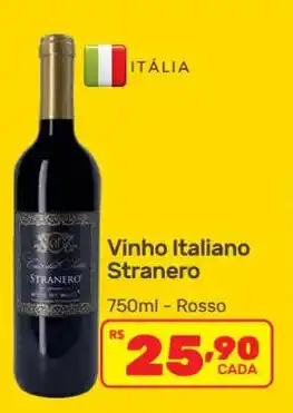 Supermercados Condor Vinho Italiano Stranero 750ml - Rosso oferta