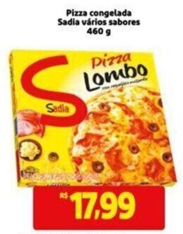 Extra Supermercado Pizza congelada Sadia vários sabores 460 g oferta