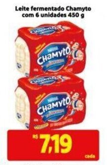 Extra Supermercado Leite fermentado Chamyto com 6 unidades 450 g oferta