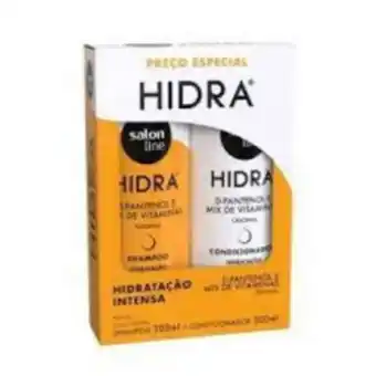 Barracão Supermercado Kit shampoo+condicionador300 salon line hidra original 1cj oferta
