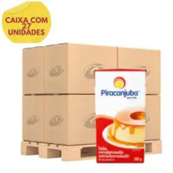 Carvalho Supermercado Caixa leite condensado piracanjuba tp 395g com 27 unidades oferta