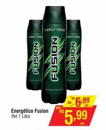 Fort Atacadista Energético Fusion Pet 1 Litro oferta