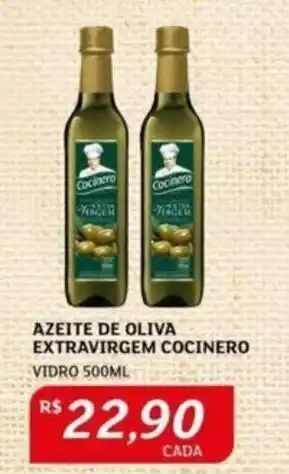 Assaí Atacadista AZEITE DE OLIVA EXTRAVIRGEM COCINERO VIDRO 500ML oferta
