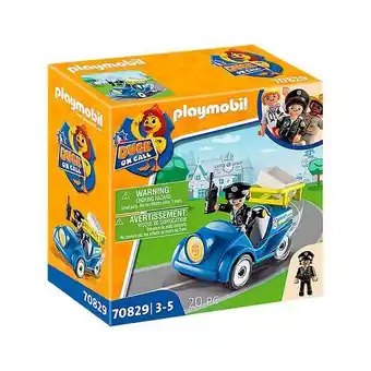 Playmobil - d.o.c.- minicarro da policia - 70829 - sunny