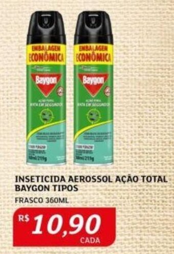 Assaí Atacadista INSETICIDA AEROSSOL AÇÃO TOTAL BAYGON TIPOS FRASCO 360ML oferta