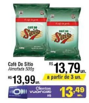 Fort Atacadista Café Do Sítio Almofada 500g oferta