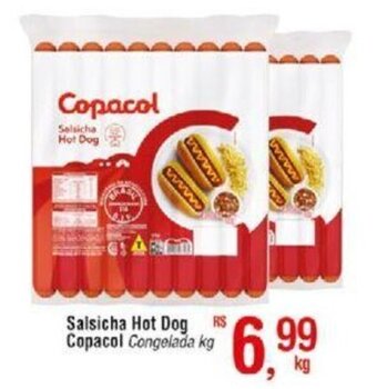Fort Atacadista Salsicha Hot Dog Copacol Congelada kg oferta
