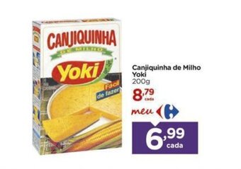 Carrefour Canjiquinha de Milho Yoki 200g oferta