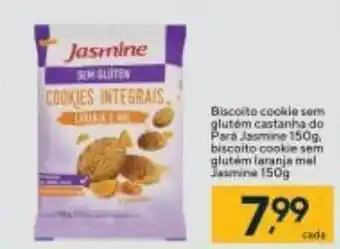 Biscoito Cookie sem glutem cantanha do Para Jasmine 150g