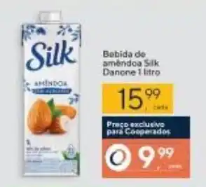 Coop Bebida de Amindoa Silk Danone 1L oferta