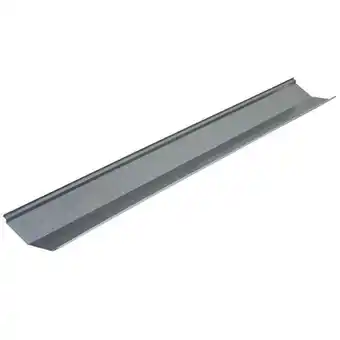 Calha furtada galvanizada 33cm com 2 metros