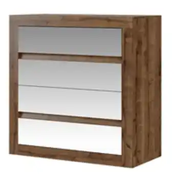Benoit Cômoda carraro 0838 4 gavetas com espelho oferta