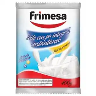 Barracão Supermercado Leite em po frimesa instantaneo integral 400gr oferta