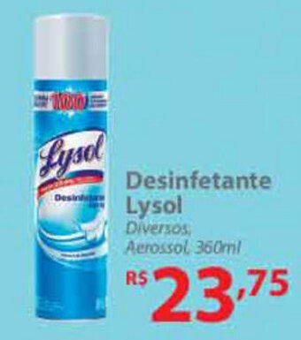 Nacional Desinfetante Lysol 360ml oferta