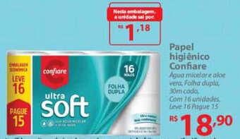 Nacional Papel Higiénico Confiare oferta