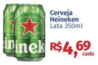 Supermercados Mateus Cerveja Heineken Lata 350ml oferta