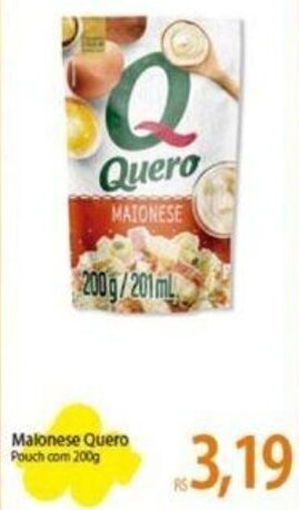 Atacadão Malonese Quero Pouch com 200g oferta