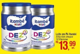 Fort Atacadista Leite em Pó Itambé 350g Kids Integral 10 Vitaminas oferta