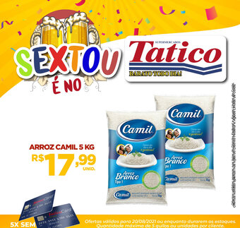 Tatico Arroz Camil 5kg oferta
