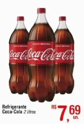 Fort Atacadista Refrigerante Coca Cola 2 litros oferta